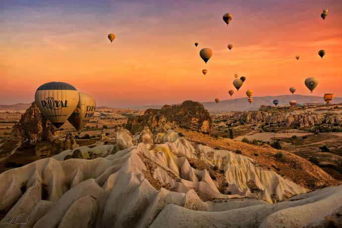 Istanbul · Bursa · Cappadocia